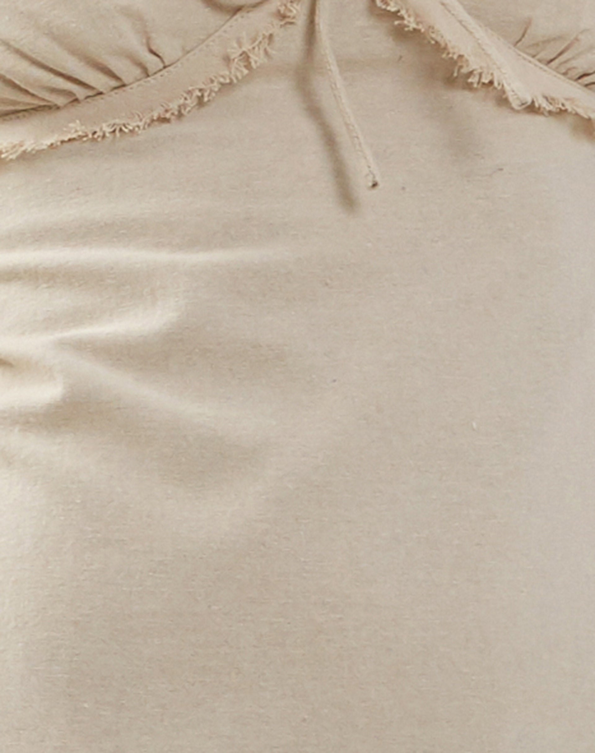 Antari Midi Dress in Ecru Linen