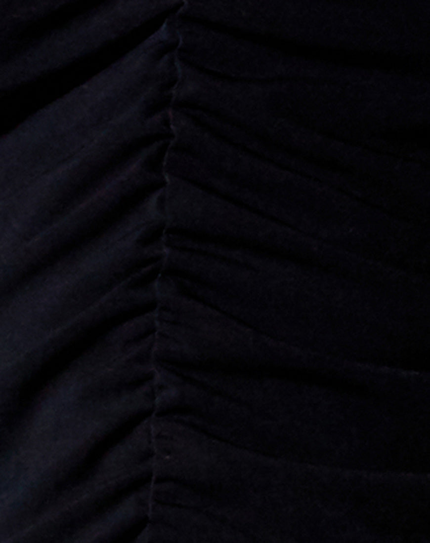 Yessa Crop Top in Black