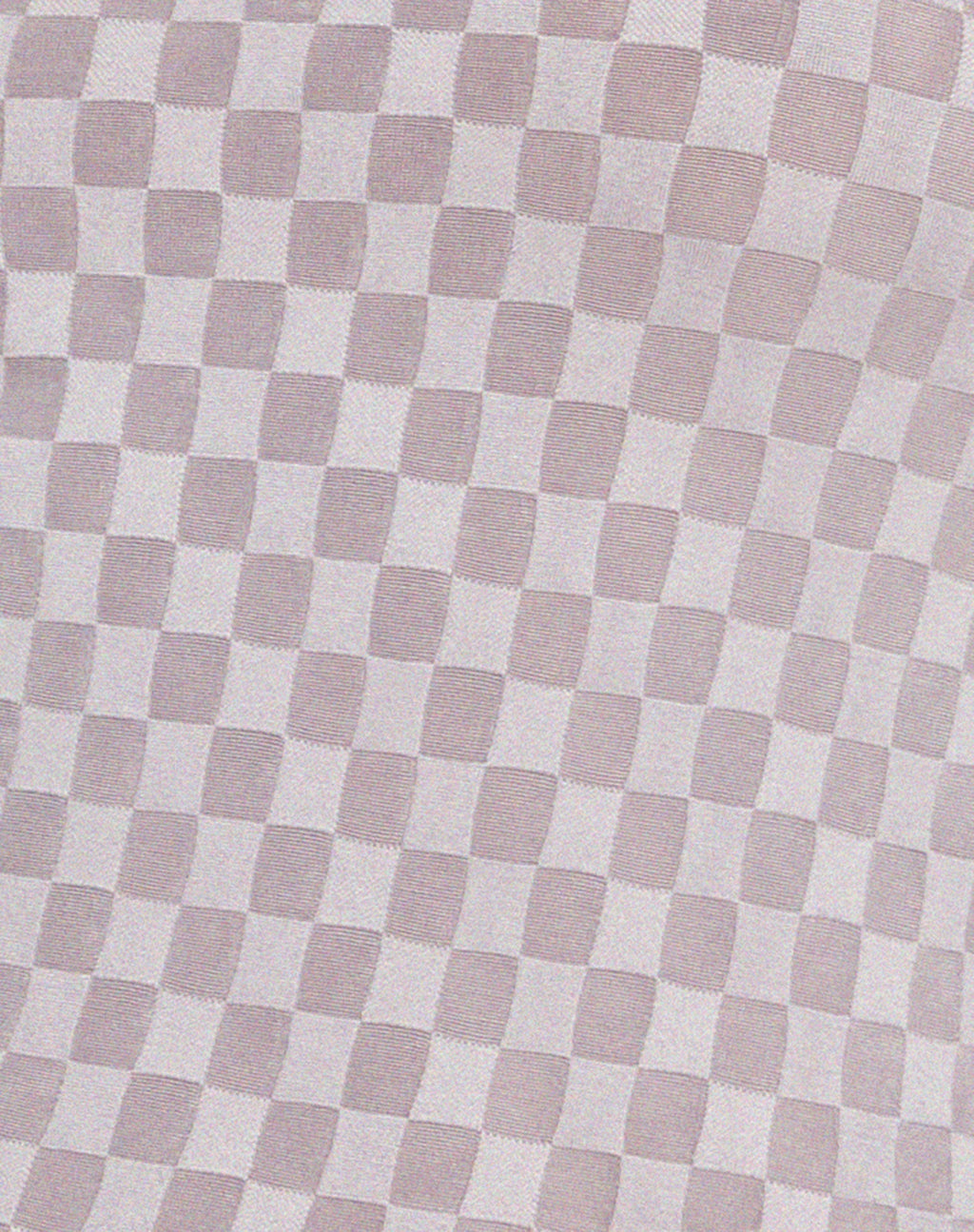 Natari Long Sleeve Crop Top in Check Grey