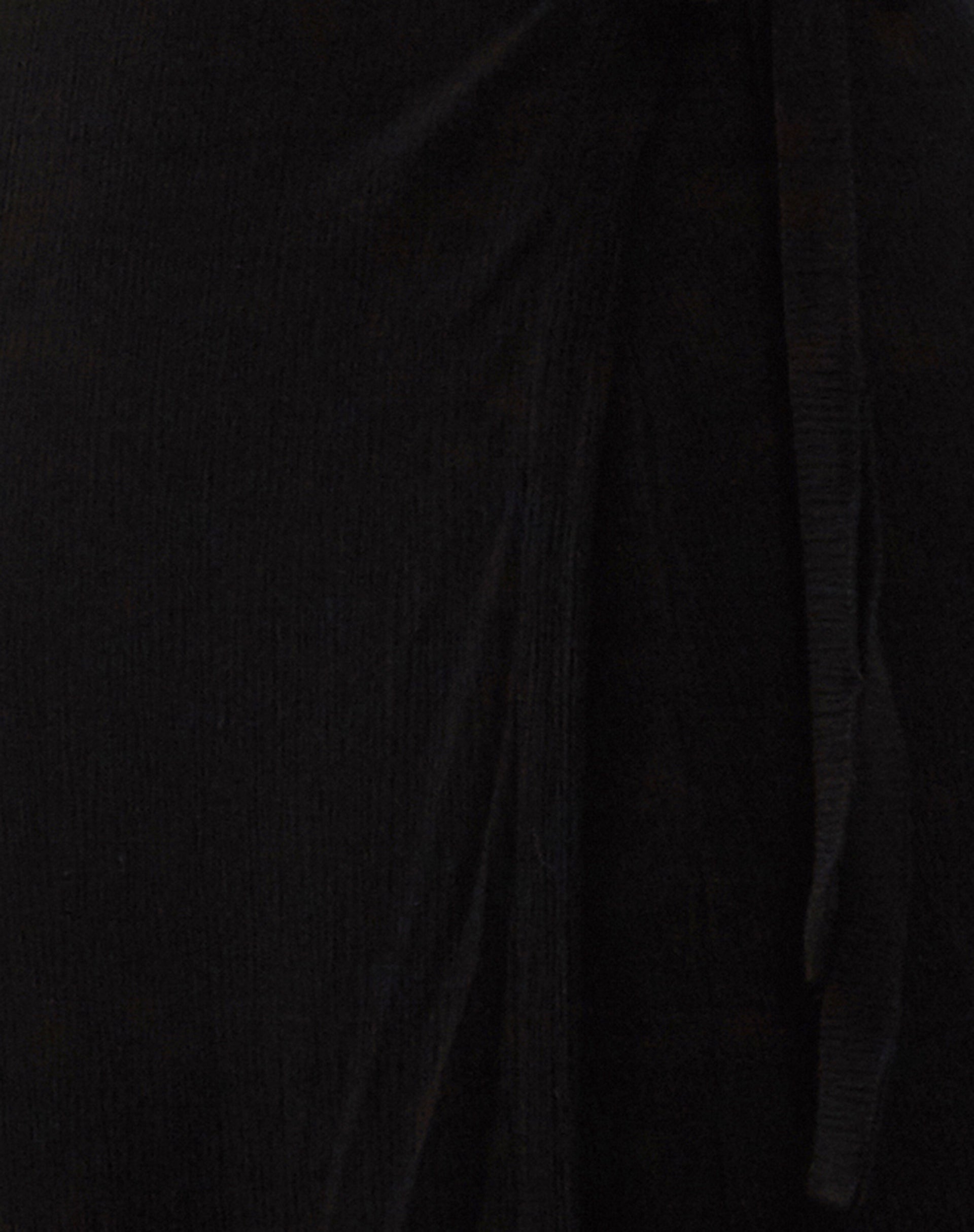 Peria Maxi Wrap Skirt in Black Crinkle