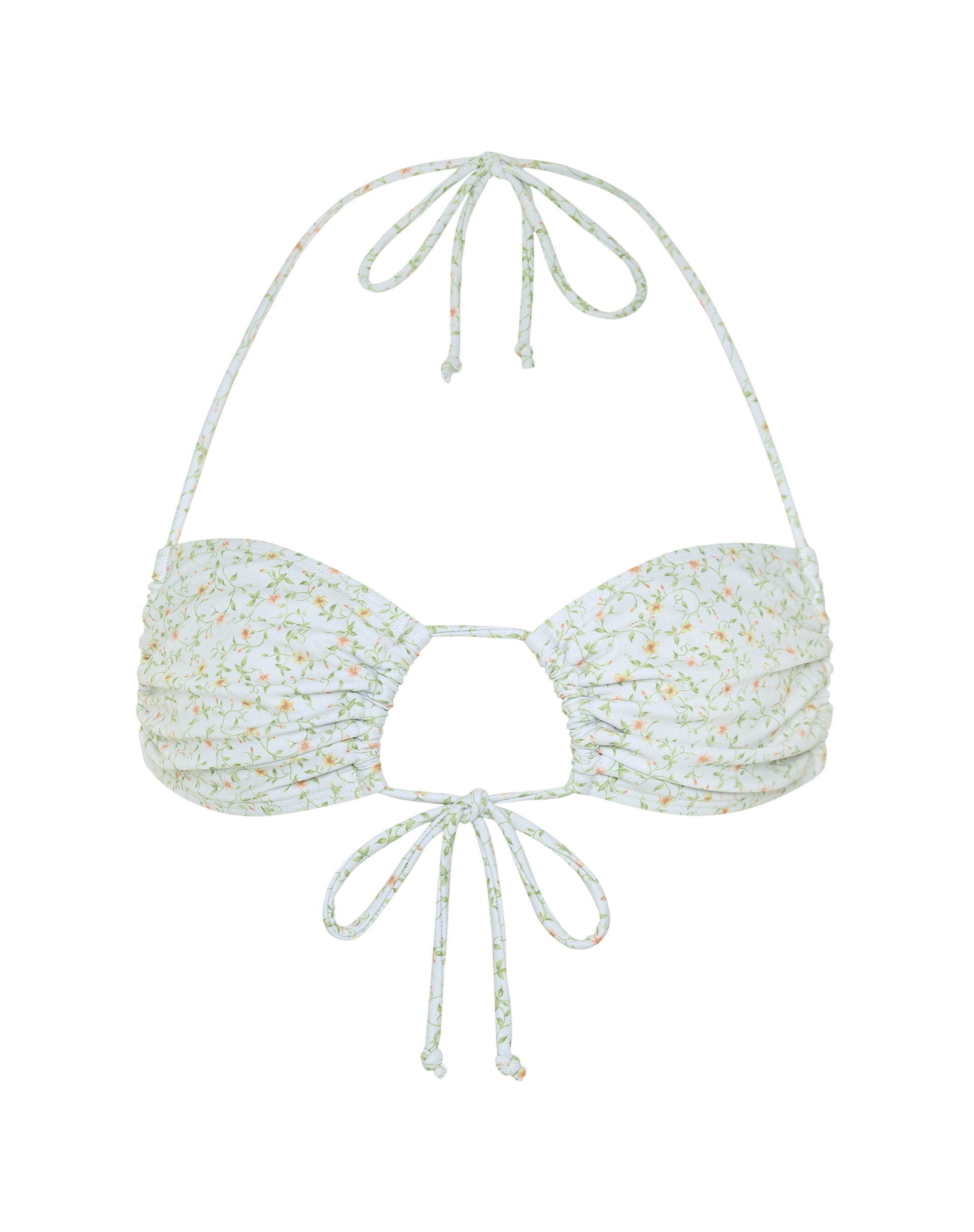 Ricoa Bikini Top in Pretty Petal Ivory