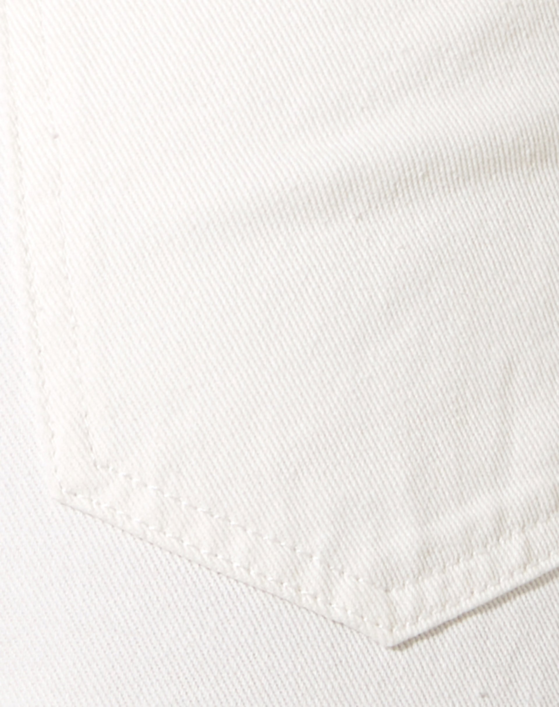 Rips Parallel Jean in White Wash