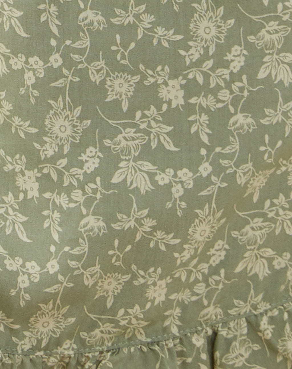 Ribay Mini Skirt in Ditsy Floral Green