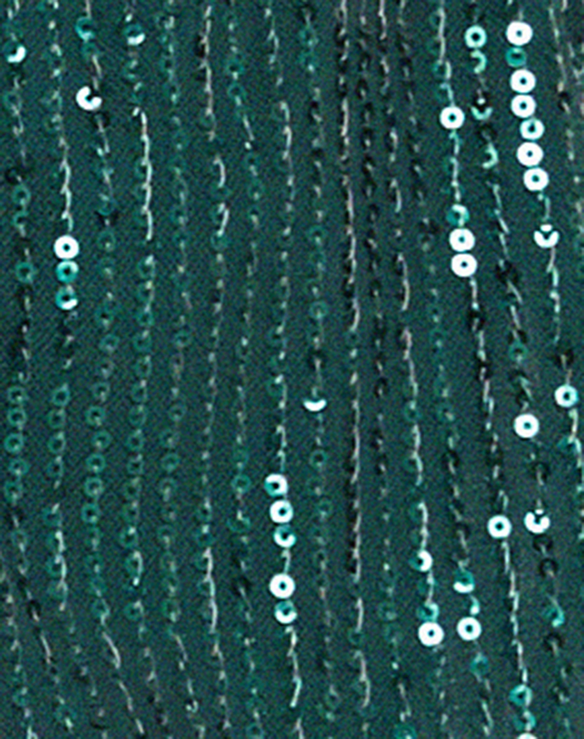 Runita Halter Top in Drape Sequin Forest Green