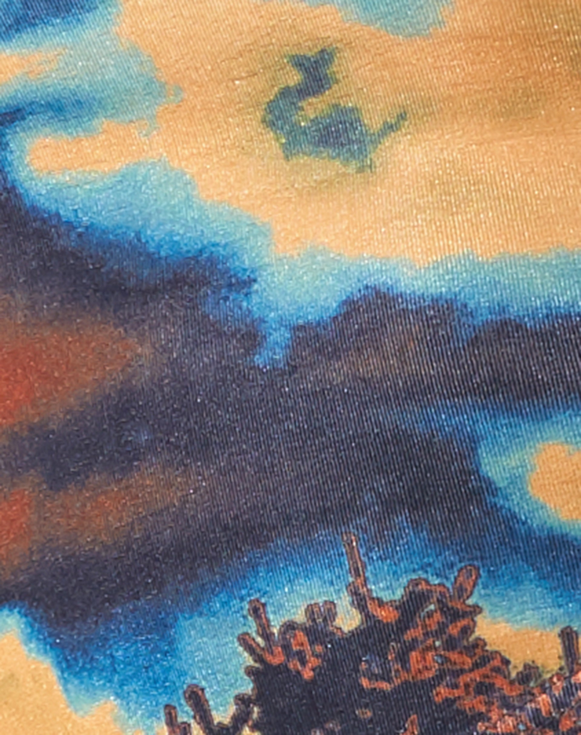 Taban Corset Top in Heat Map