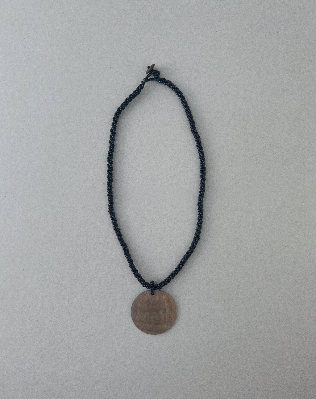 Talola Necklace with Round Shell Pendant