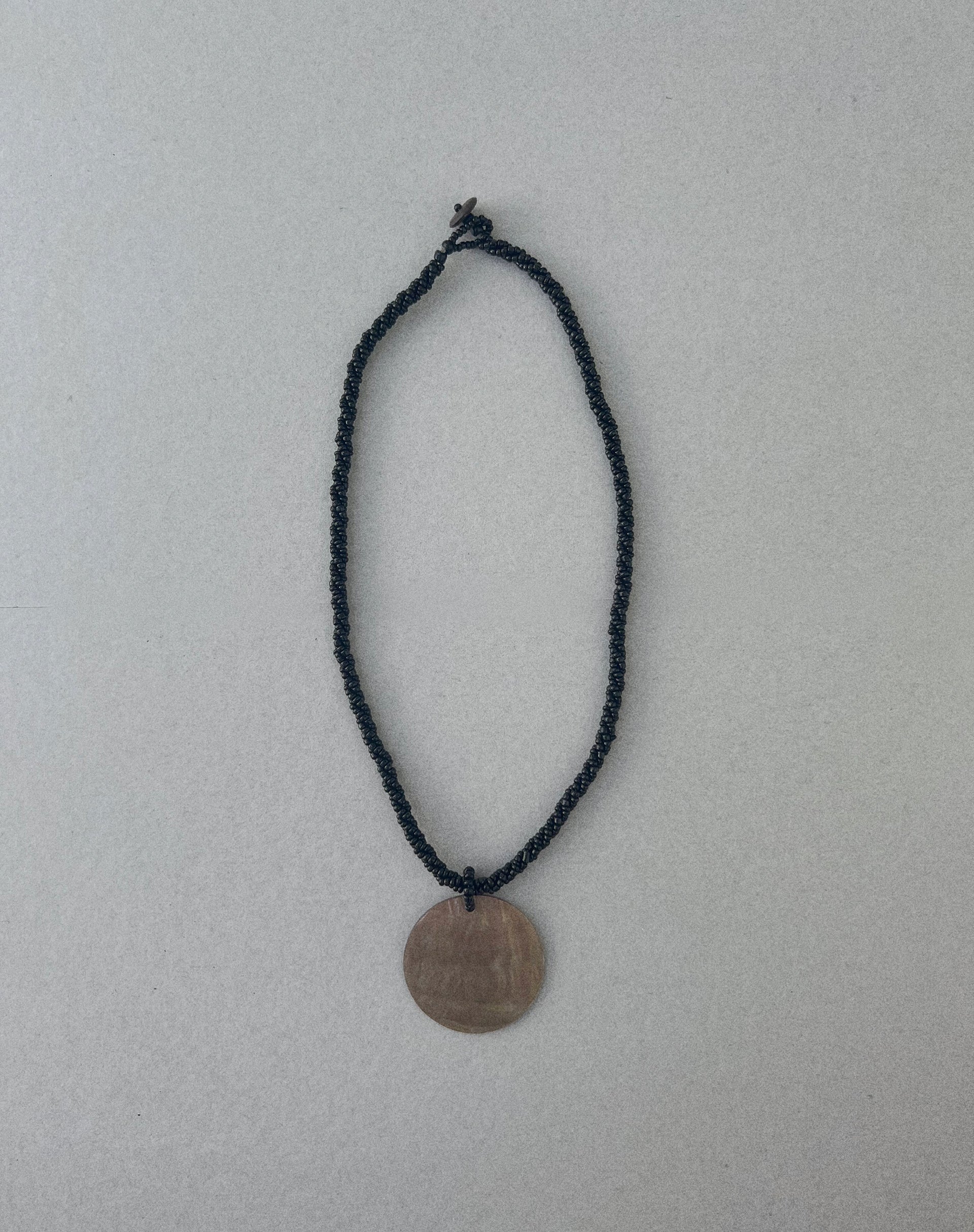 Talola Necklace with Round Shell Pendant