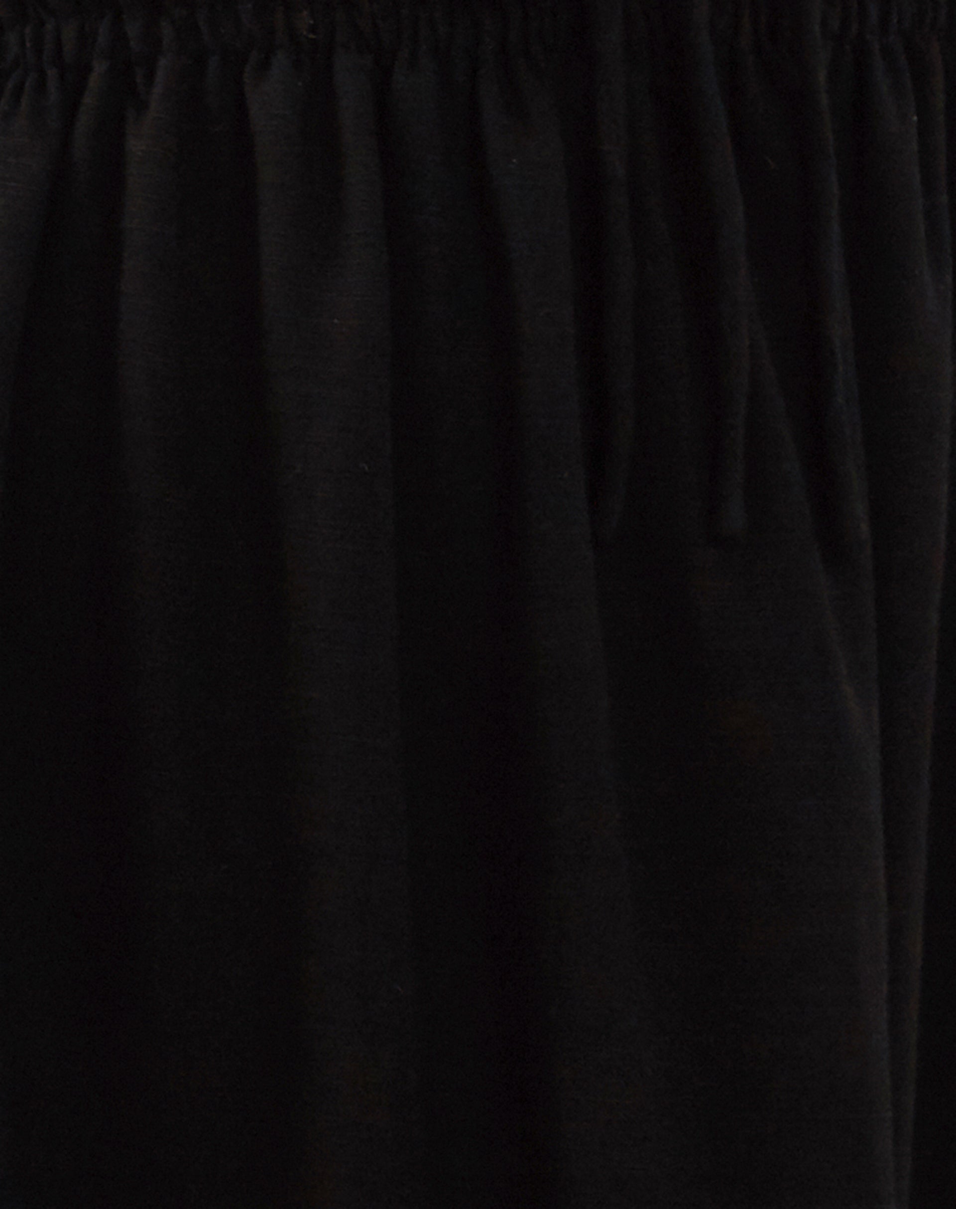 Valhala Front Tie Mini Dress in Black