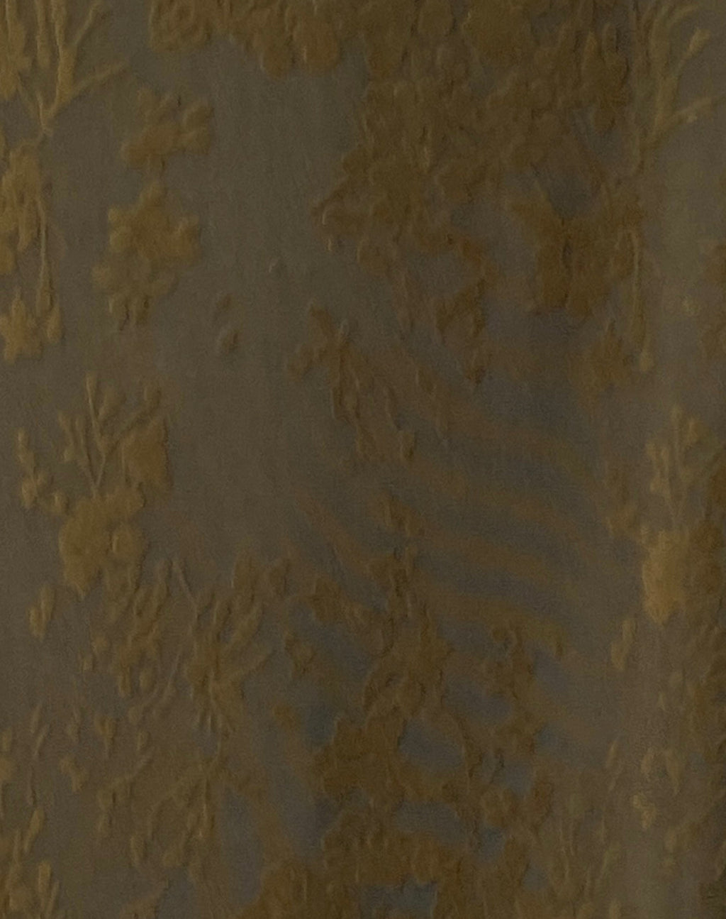 Vilinia Midi Dress in Abstract Botanic Dark Olive