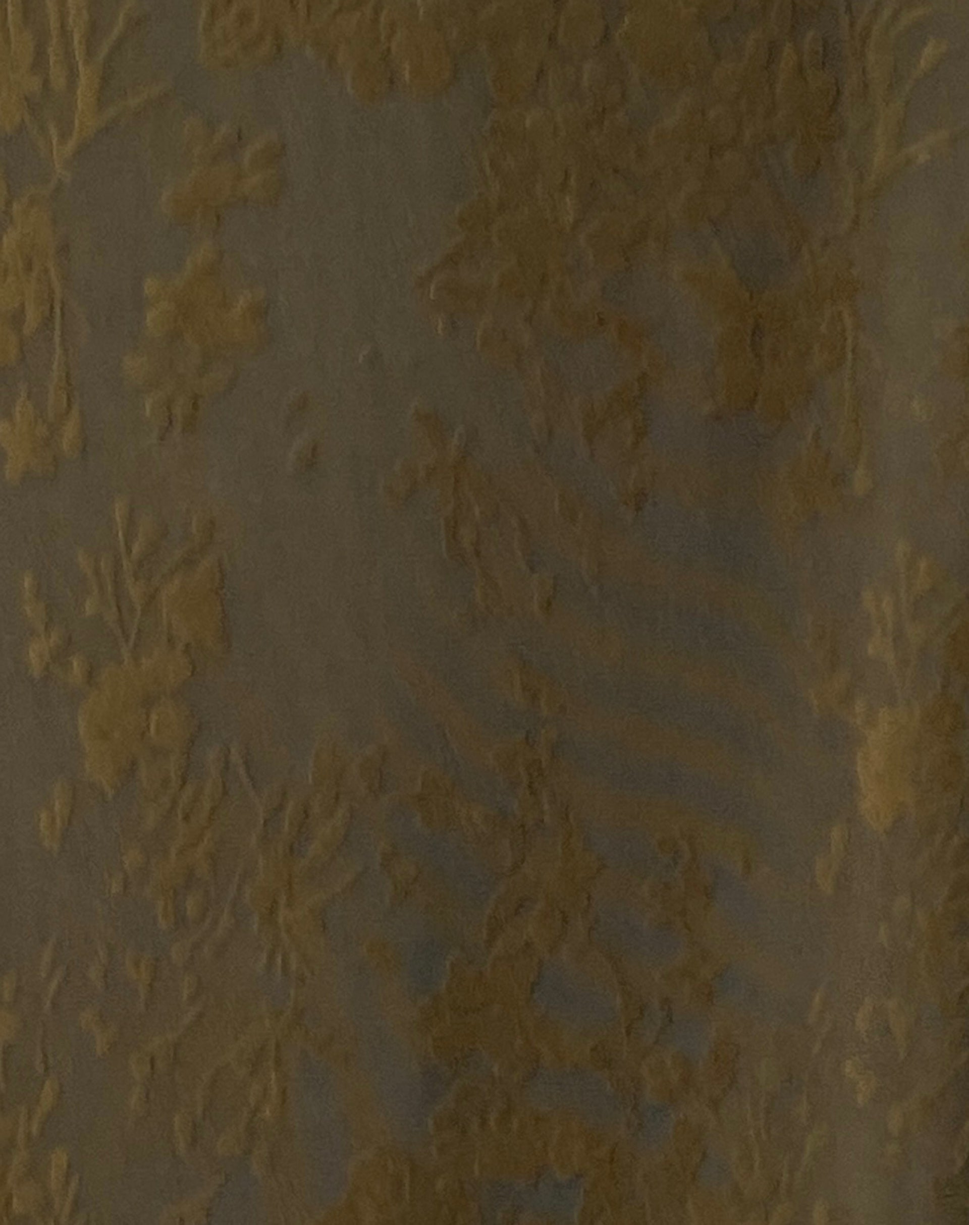 Vilinia Midi Dress in Abstract Botanic Dark Olive