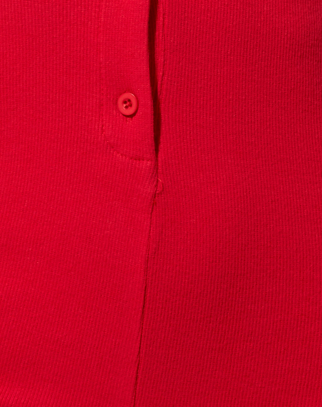 Warna Playsuit in Rib Red