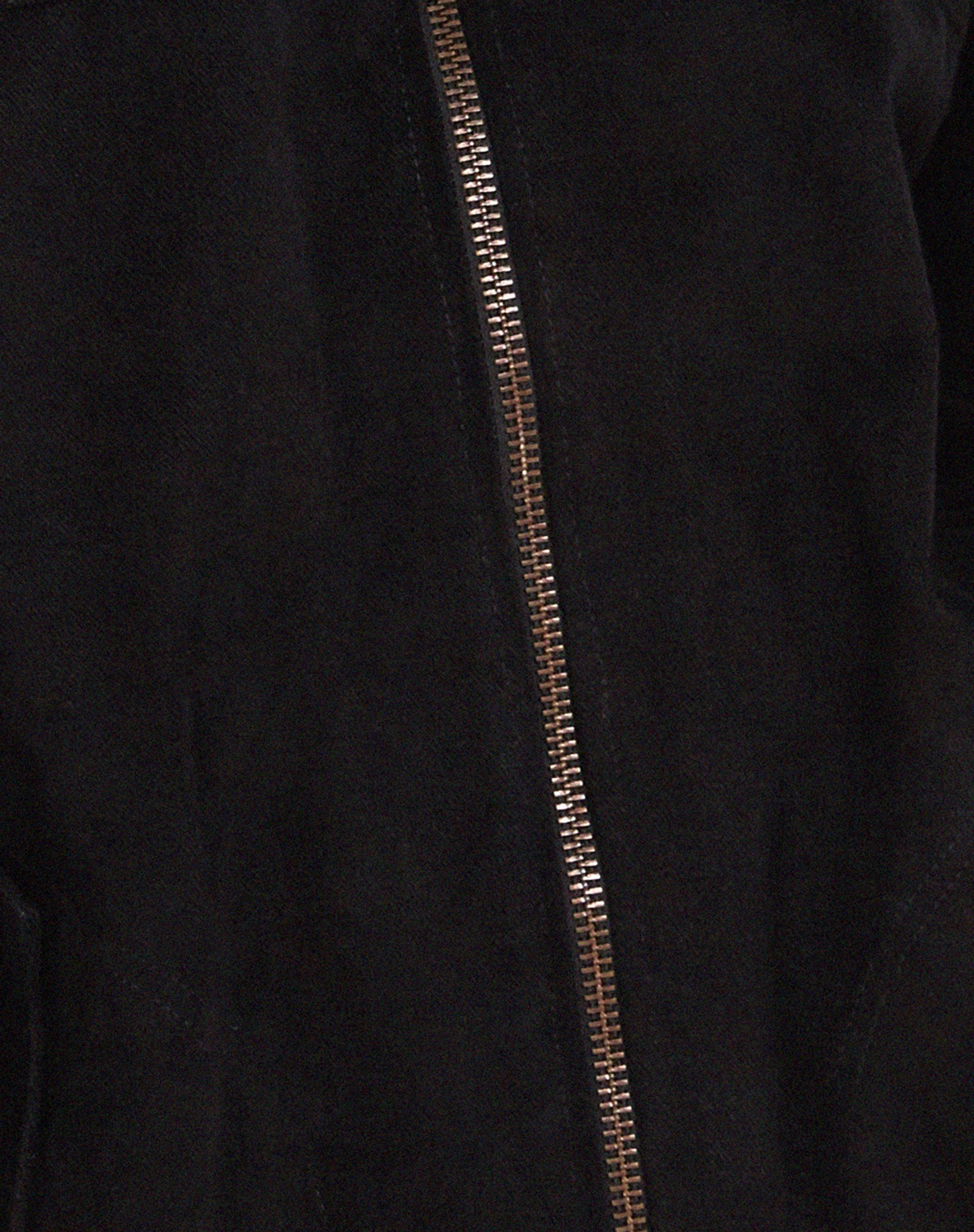 Yun Hooded Utility Bomber Jacket in Black