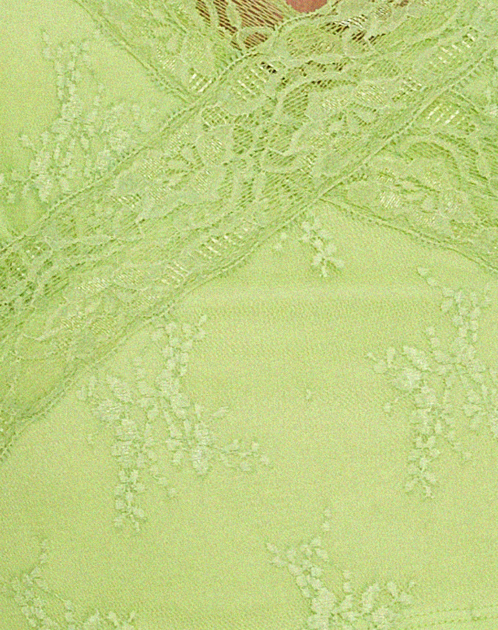 Yecaca Crop Top in Lace Lime