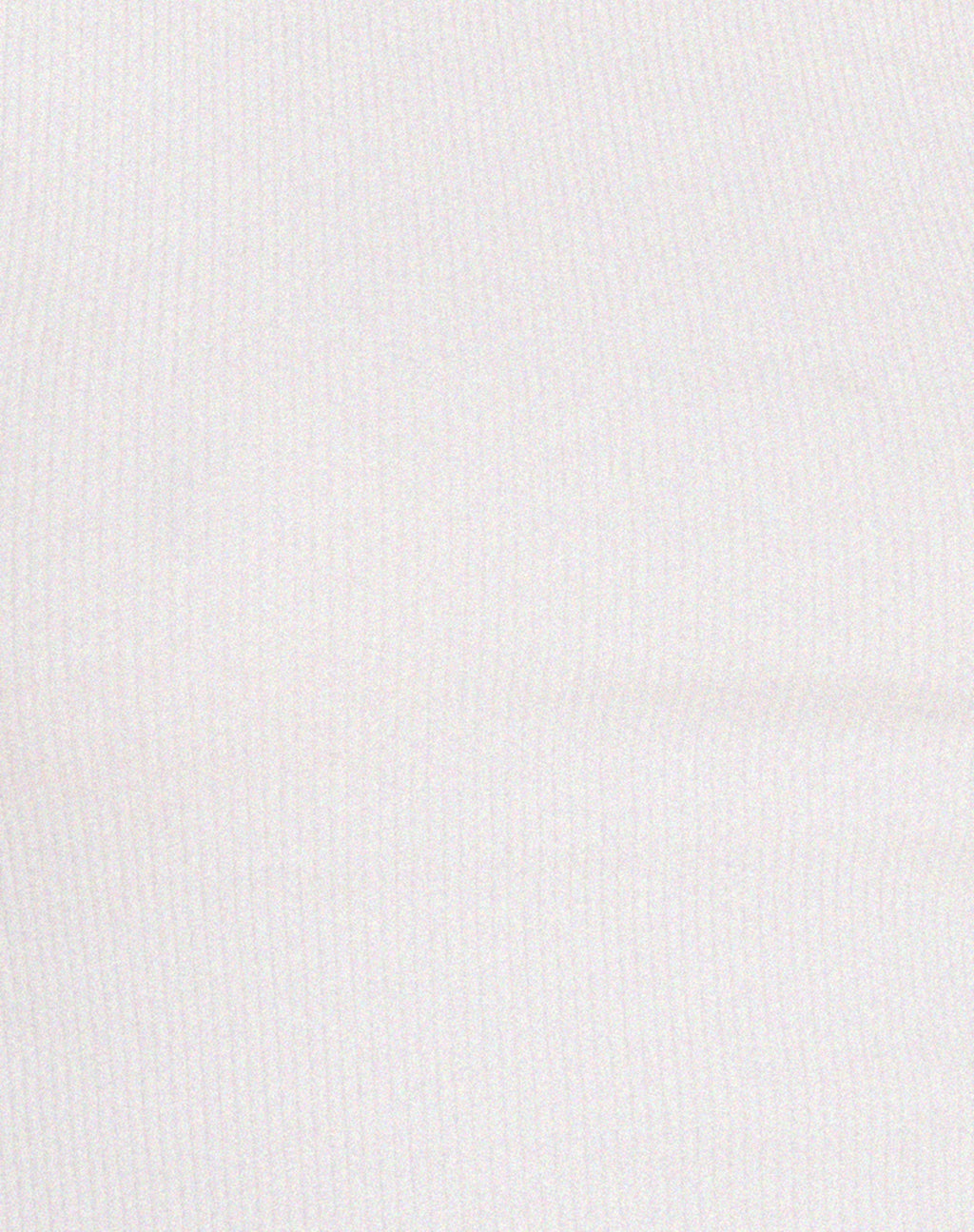 Yuji Cutout Top in Rib White