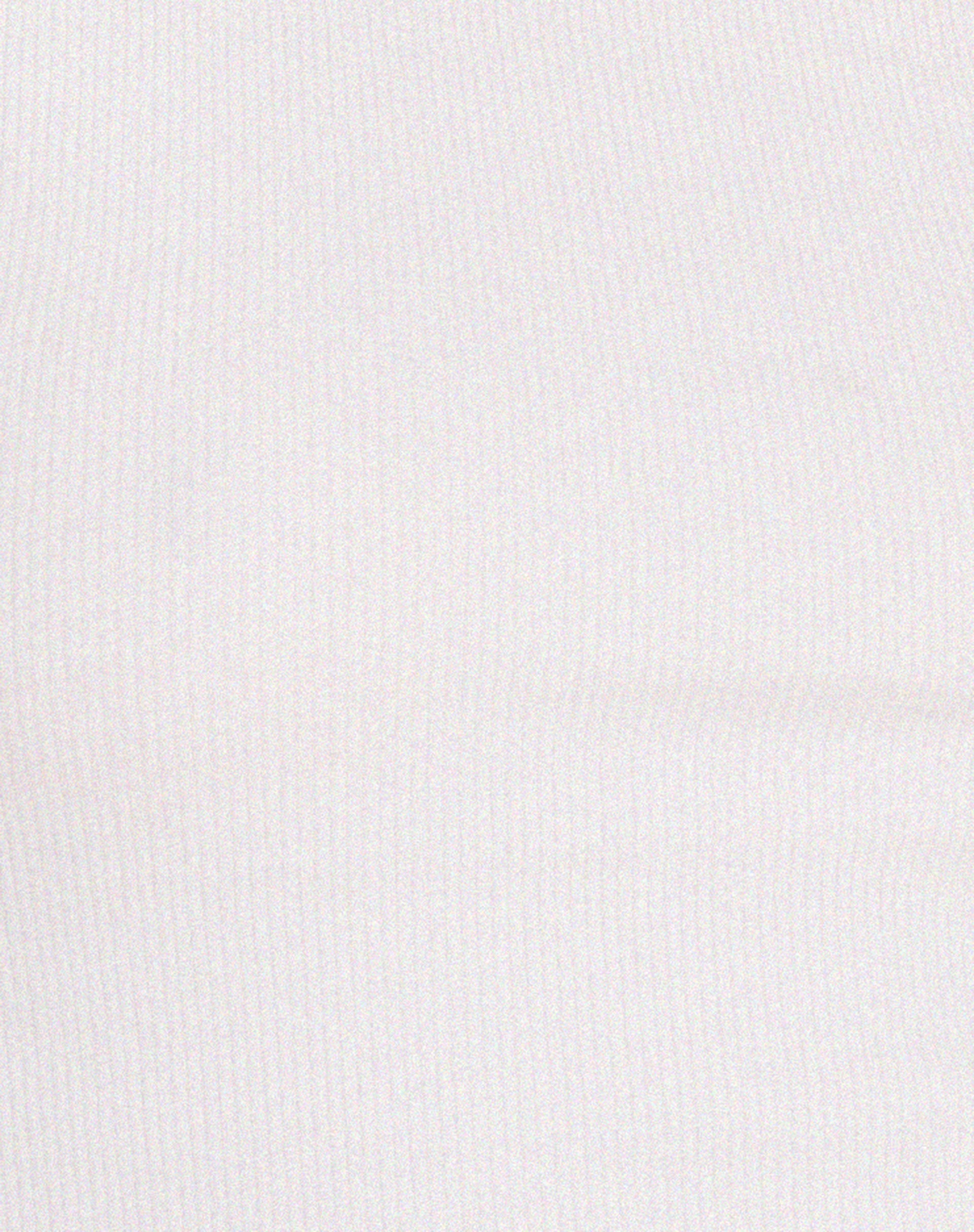 Yuji Cutout Top in Rib White