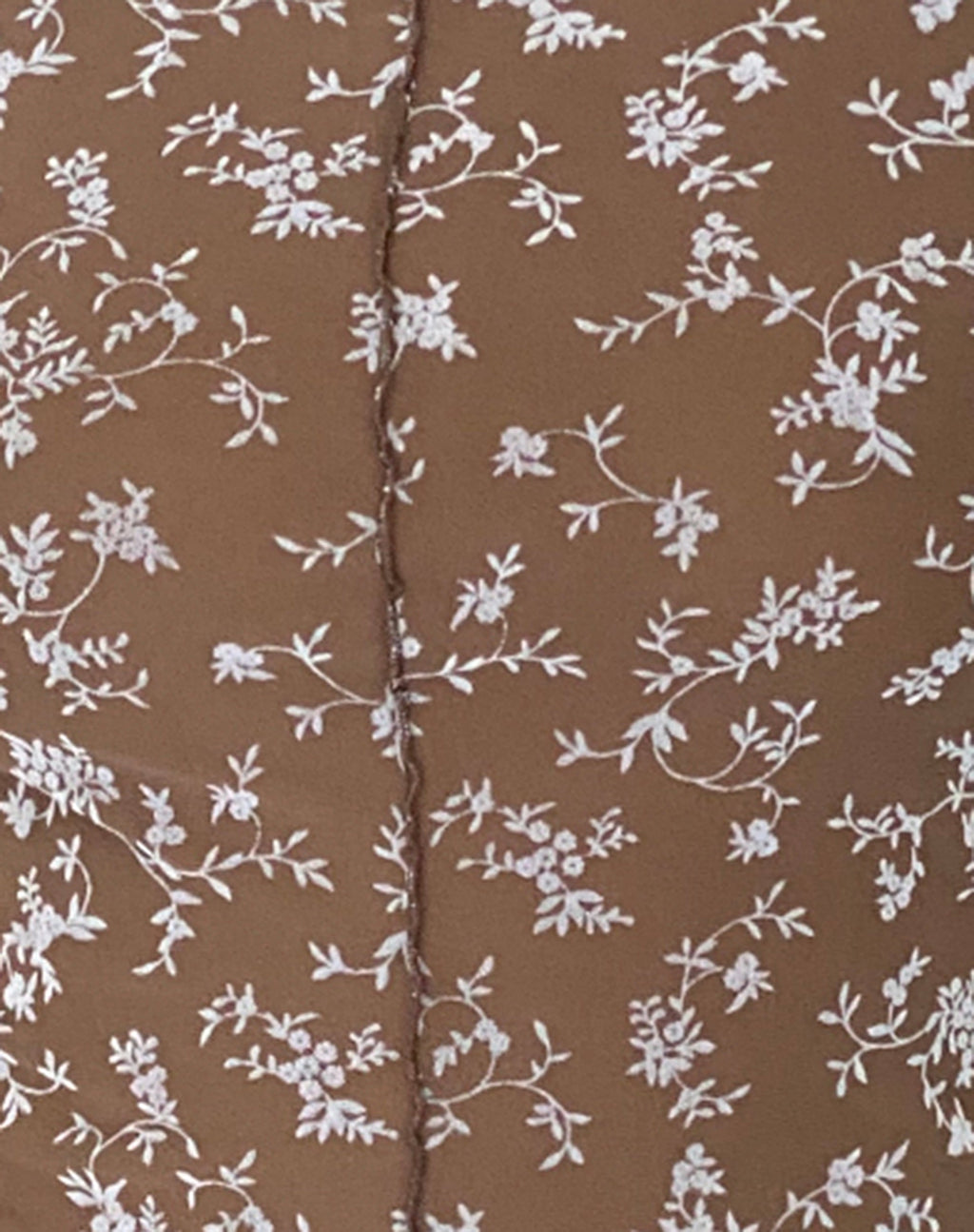 Zest Mesh Long Sleeve Top in Botanist Flock Dark Taupe