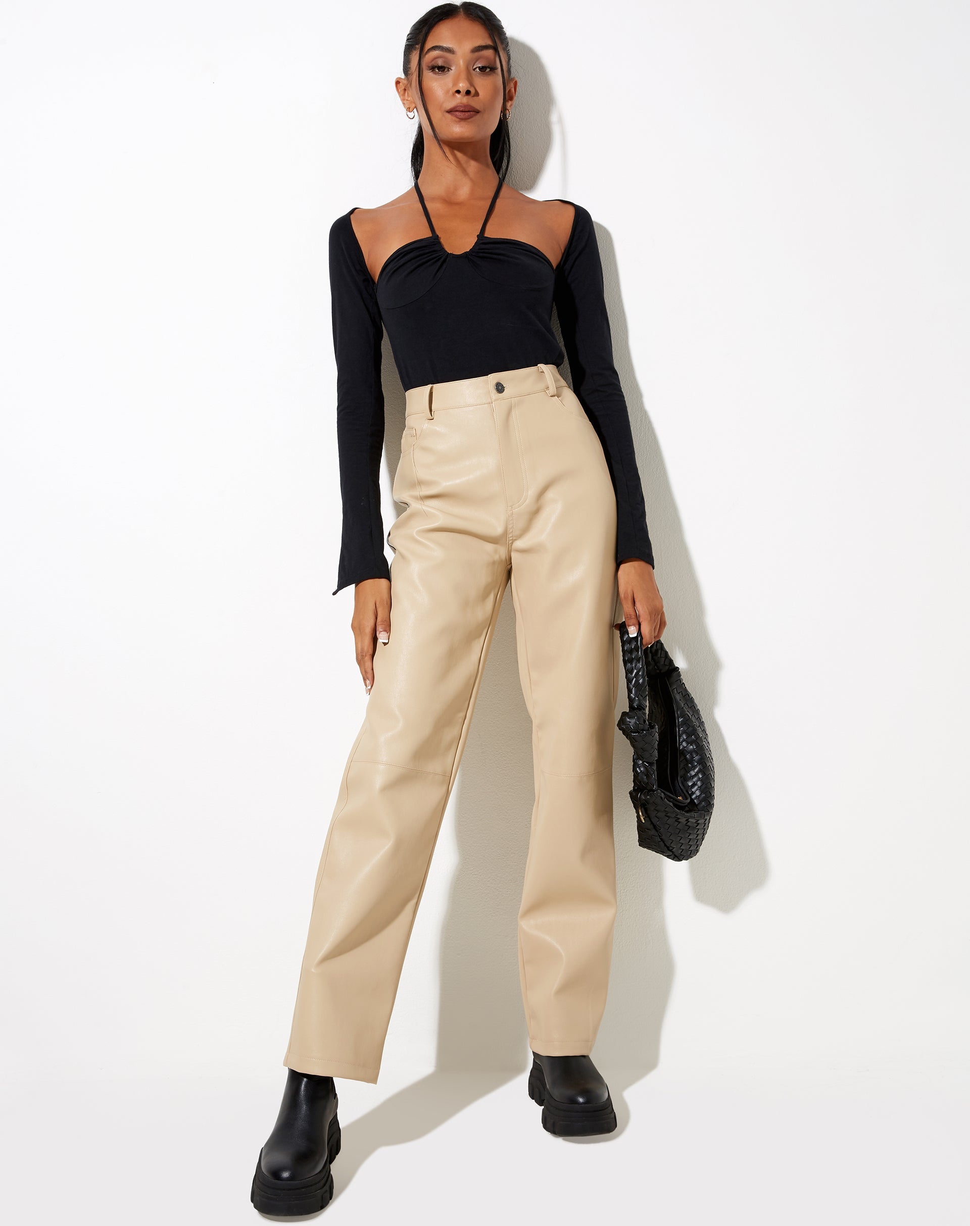 Zova Trouser in Buttermilk