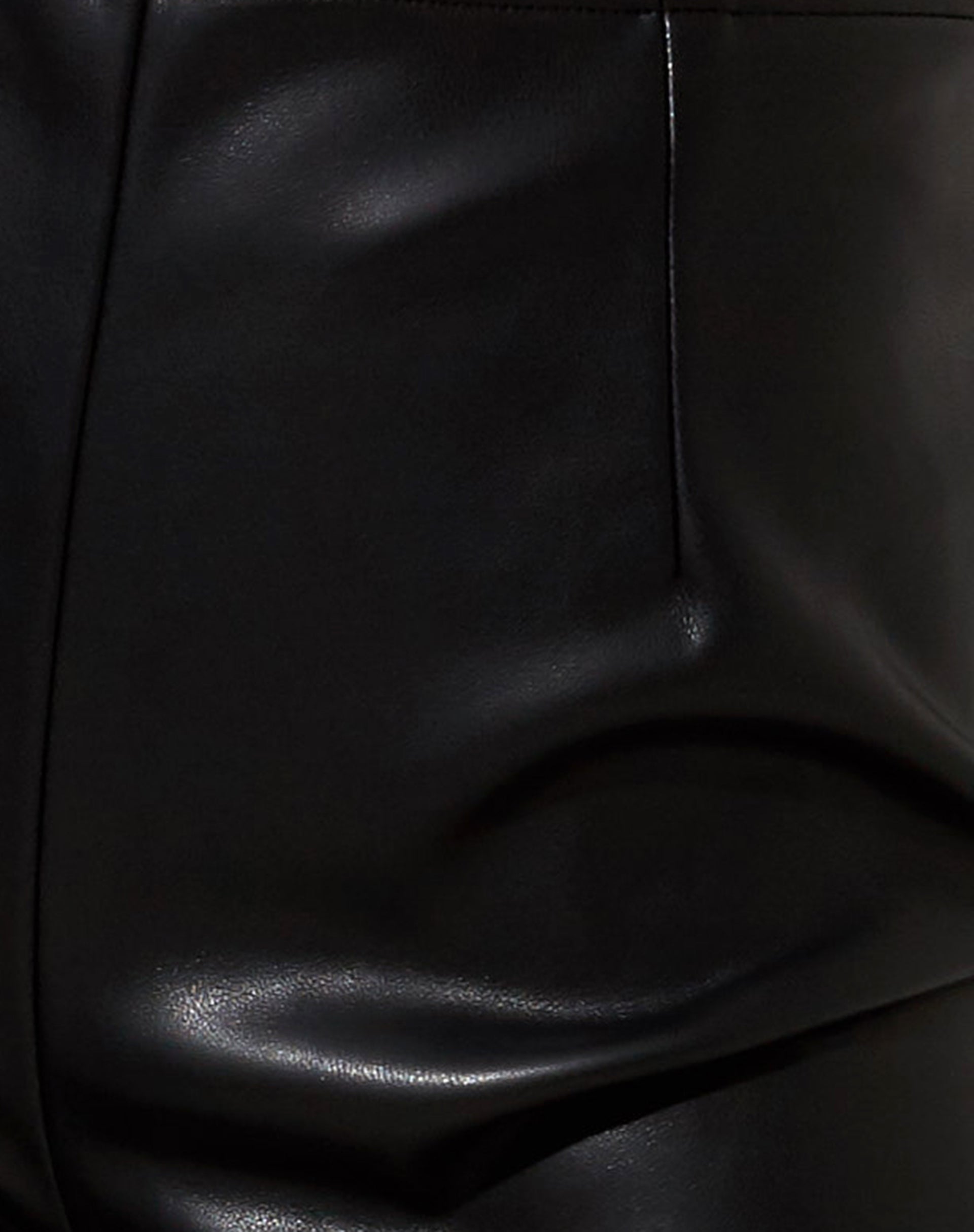 Zerbe Flare Trouser in PU Black